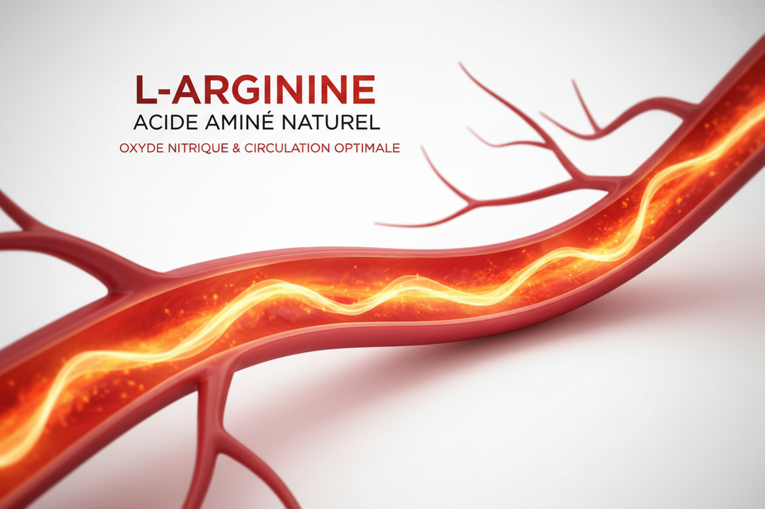 Arginine (Arginine Chlorhydrate) : Bienfaits Cardiovasculaires et Oxyde Nitrique — Dosage et Précautions