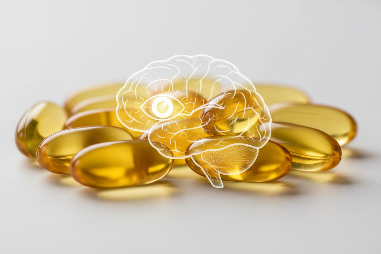 DHA (Acide Docosahexaenoïque) – Bienfaits, Cerveau, Vision & Développement | Oméga-3