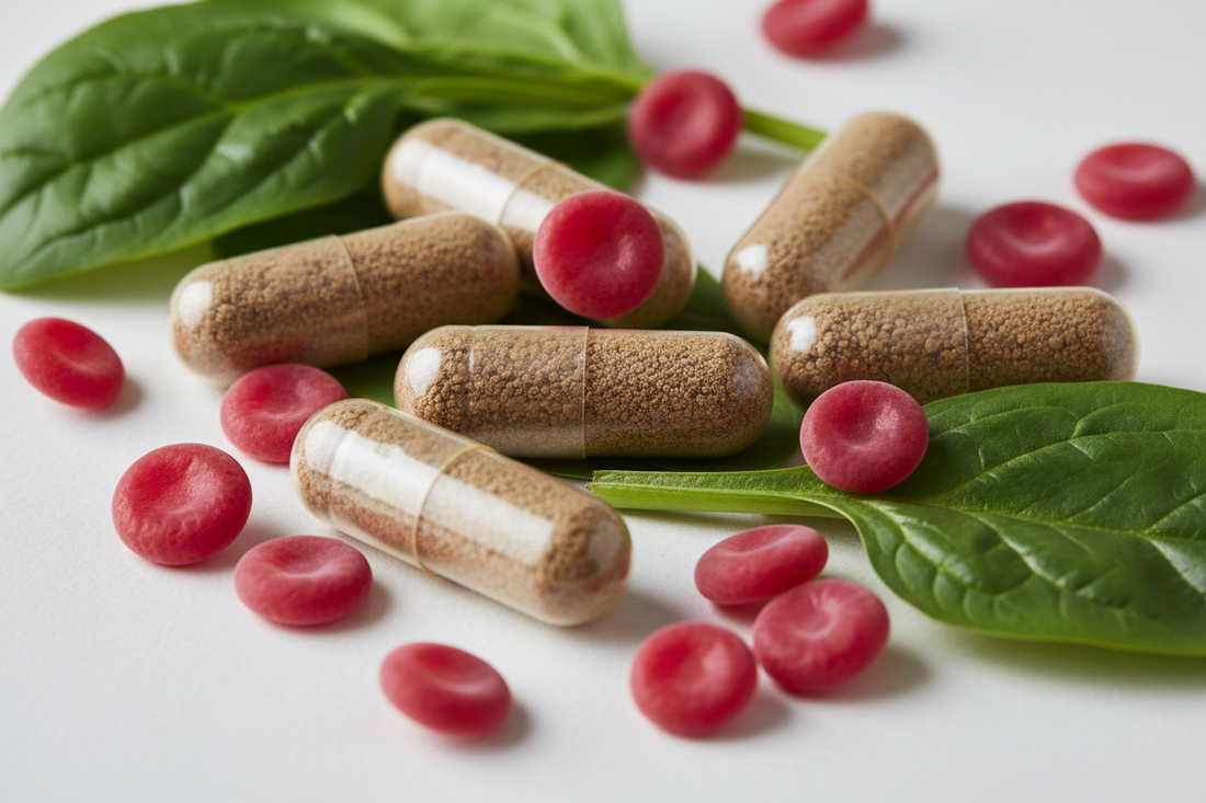 Fer (Bisglycinate Ferreux) – Bienfaits, Anémie, Fatigue & Formation des Globules Rouges