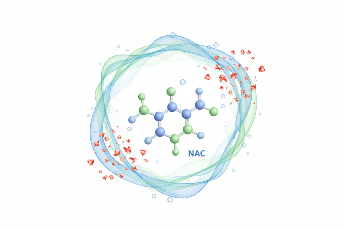 N-acétylcystéine (NAC) – Bienfaits, Glutathion & Protection Vasculaire | Complément Alimentaire
