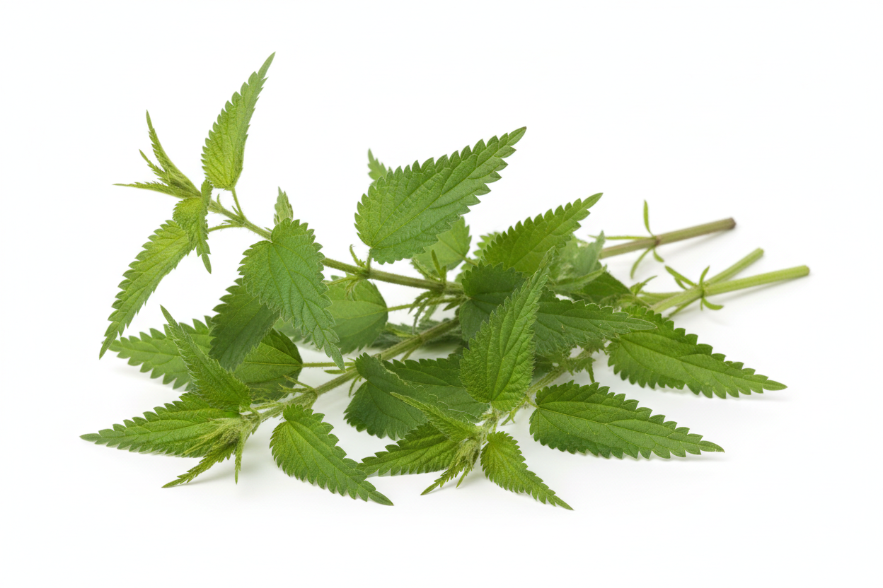 Ortie Piquante (Urtica dioica) — Bienfaits, Dosage & Soutien Naturel