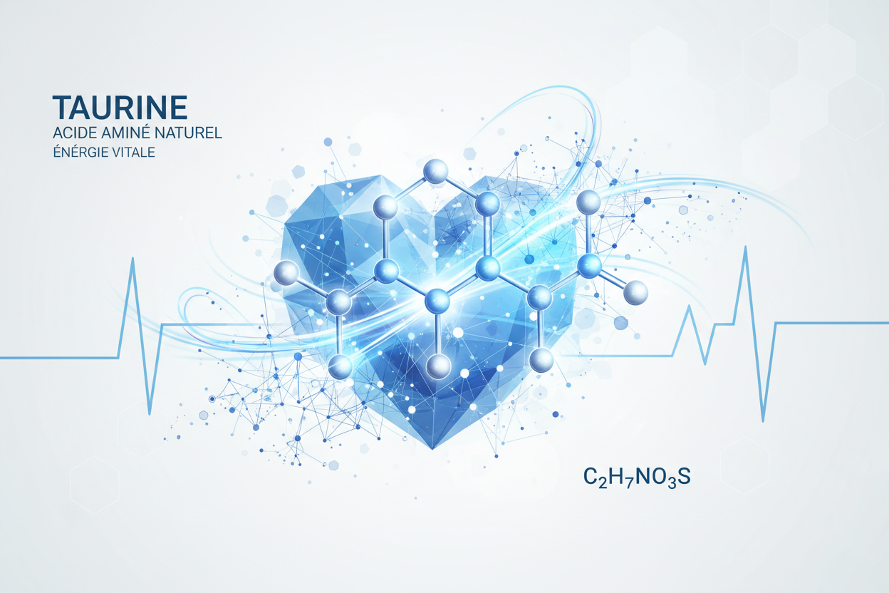 Taurine : Bienfaits Cardiovasculaires et Système Nerveux — Dosage et Précautions