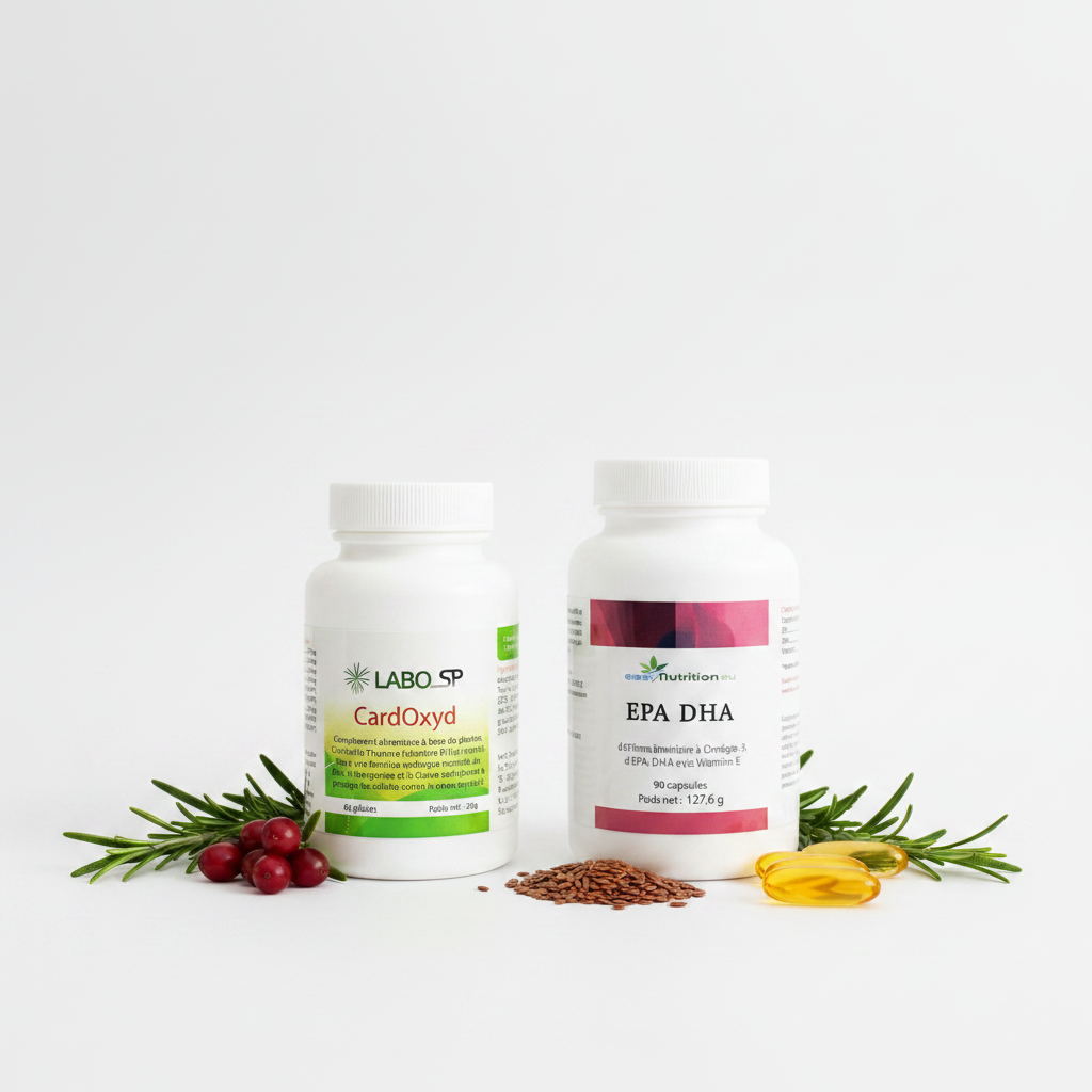 Cardio & Antioxydant – Duo CardOxyd + EPA DHA | Compléments alimentaires antioxydant naturel et oméga-3 huile de poisson – Ma Vie Naturellement