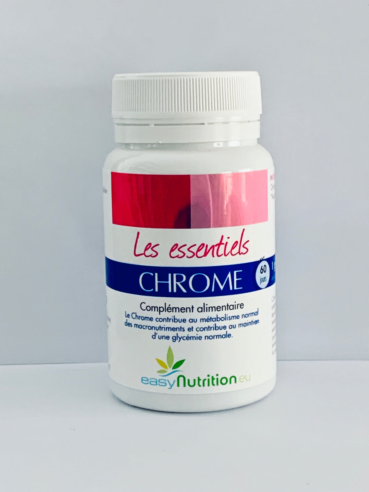 Flacon de Chrome Picolinate 120µg – 60 gélules végétales pullulane, complément alimentaire naturel