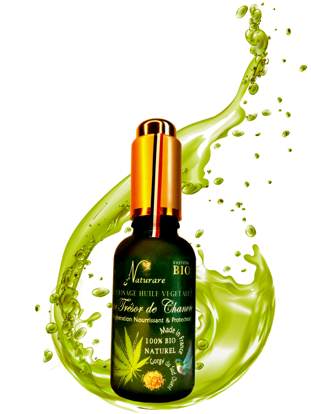 Elixir Trésor de Chanvre BIO - Sérum Huile Végétale