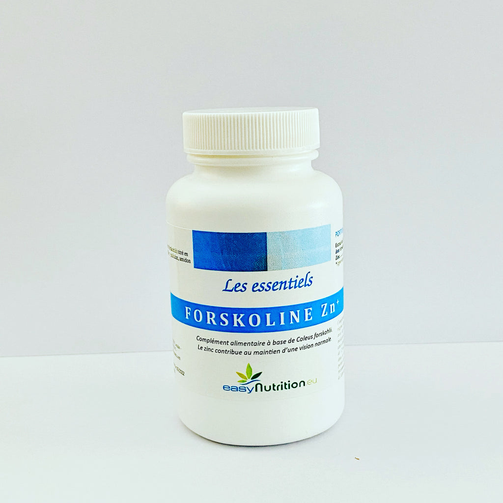 Boîte de Forskoline Zn+ – Complément alimentaire à base de Coleus Forskohlii et zinc